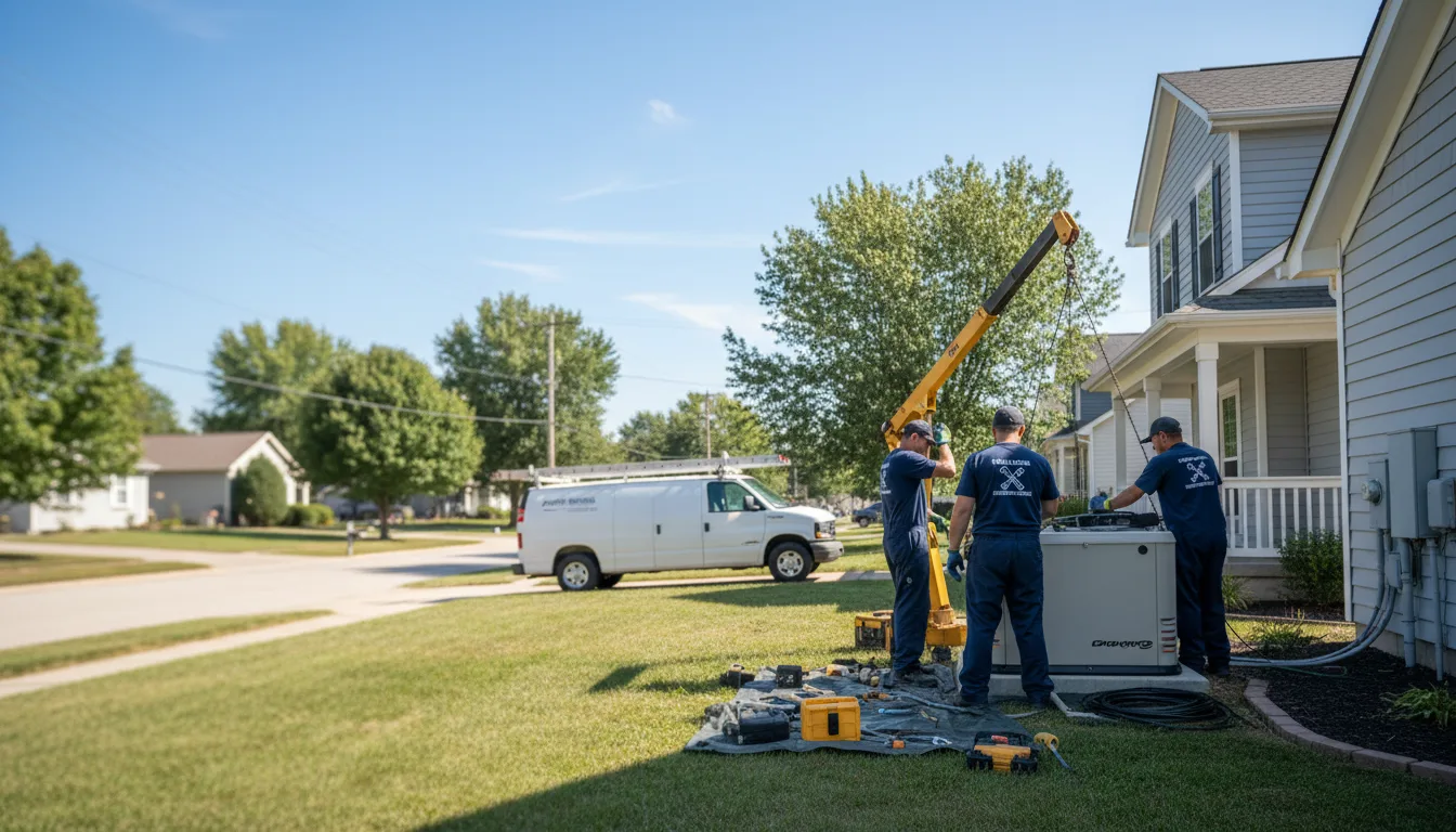 Generator Installation in Crystal, MI near me